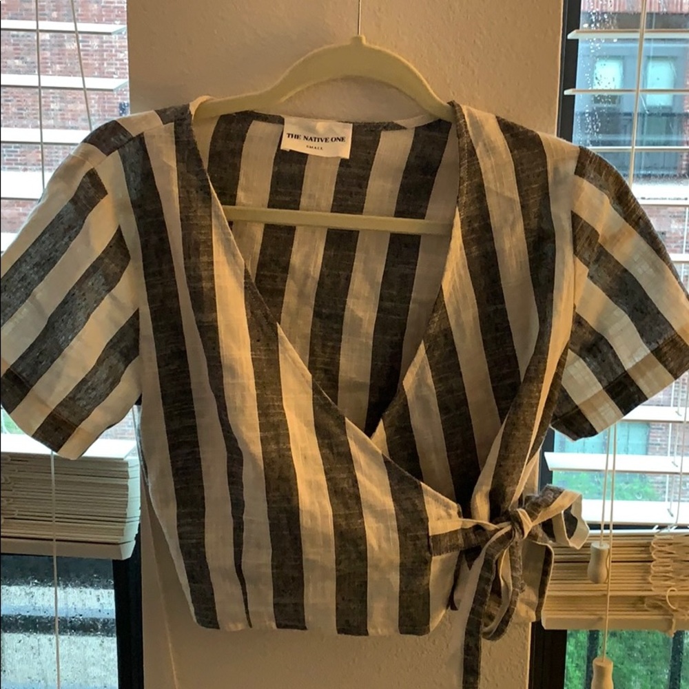 Crop Wrap Top